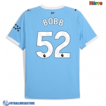 Fotballdrakt Herre Manchester City Oscar Bobb #52 Hjemmedrakt 2025-26 Kortermet